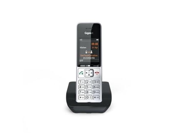 Gigaset COMFORT 500 silver/svart