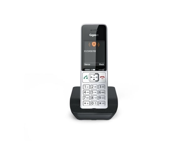 Gigaset COMFORT 500 silver/svart