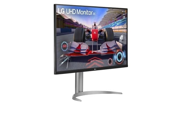 LG 32UQ750-W, 80 cm (31.5"), 3840 x 2160 piksler, 4K Ultra HD, LED, 4 ms, Sølv