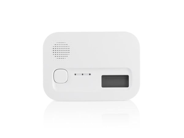 Smartwares FSE-19204, 40 m², 85 dB, Hvit, Batteri, 4,5 V
