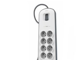 Belkin SurgeMaster - Overspenningsavleder - utgangskontakter: 8