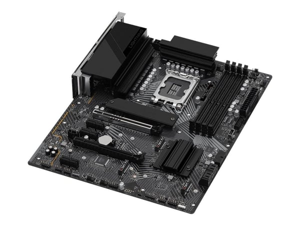 ASRock Z790 PG Lightning - Moderkort - ATX - LGA1700-uttag - Z790 Chipuppsättning - USB-C 3.2 Gen 2x2, USB 3.2 Gen 2, USB 3.2 Gen 1, USB-C 3.2 Gen ...