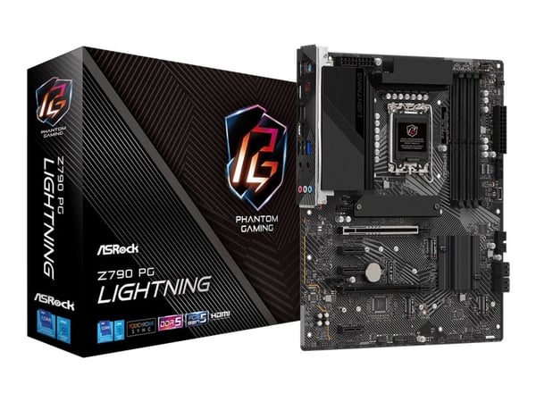 Asrock Z790 PG Lightning, Intel, LGA 1700, Intel® Core™ i5, Intel® Core™ i7, Intel® Core™ i9, DDR5-SDRAM, 128 GB, DIMM