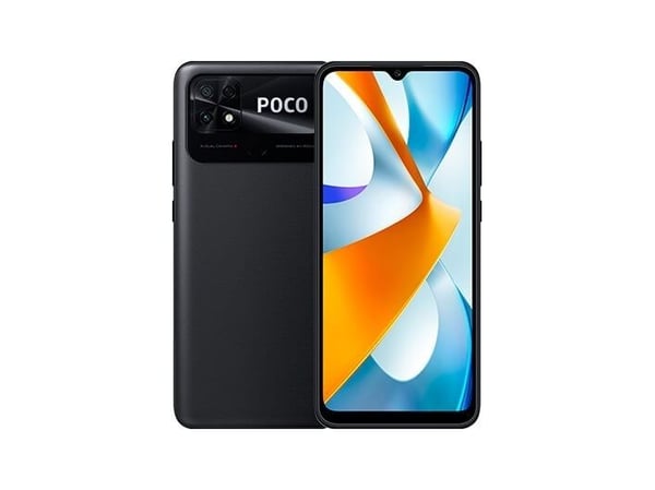 POCO C40, 17 cm (6.71"), 4 GB, 64 GB, 13 MP, Android 11, Musta