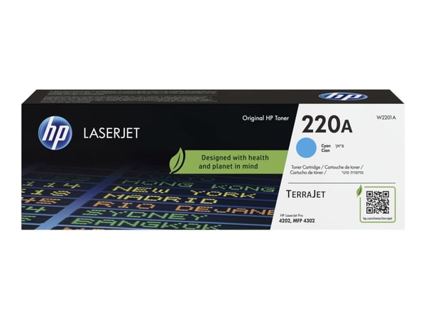 HP 220A keltainen alkuperäinen LaserJet -värikasetti, 1800 sivua, Keltainen, 1 kpl