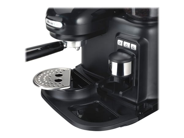 Ariete Moderna 1318 - Kaffemaskin med melkeskummer - 15 bar - svart