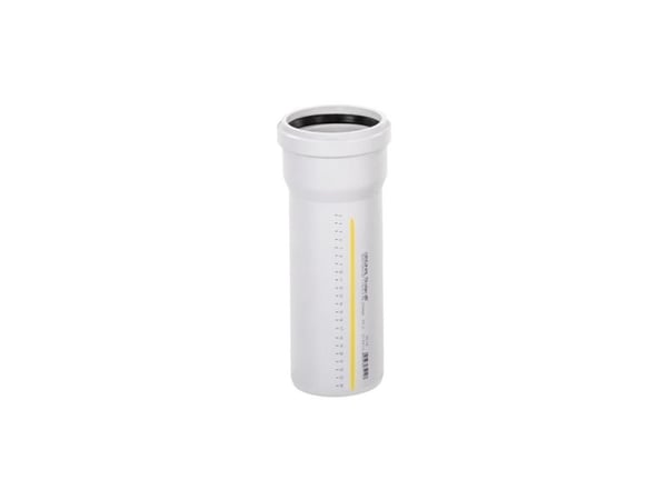 Stöddämpande rör 110–1000 mm med muff