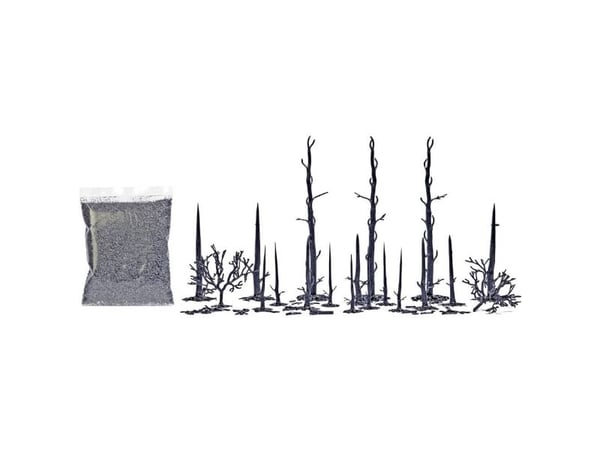 Busch Avbrent skog 1854 Trebyggesett 40 til 110 mm 1 sett
