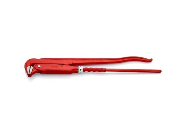 Knipex Rohrzange 560 mm, Rød, Svensk rørtang, Rød, 90°, 560 mm, 82 mm