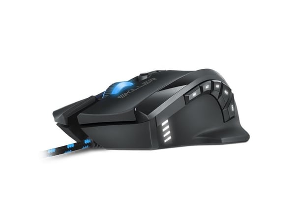 Sharkoon SKILLER SGM1 - Mus - optisk - 12 knapper - kablet