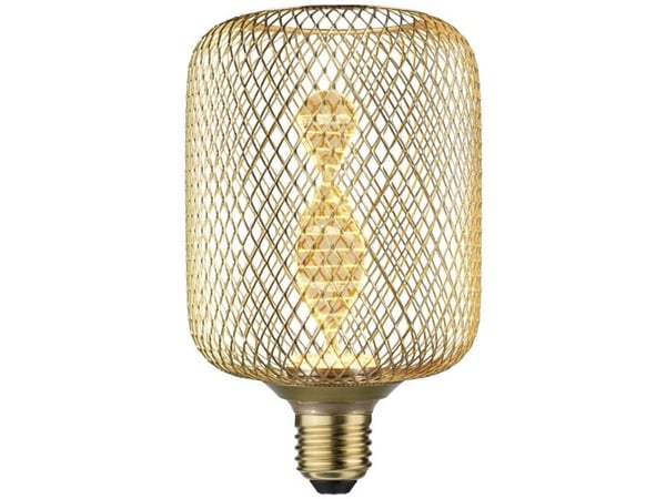Paulmann 29084 LED (RGB) lamppu E27 Cylinder Helix 3,5 W Kultainen (Ø x K) 100 mm x 162 mm 1 kpl