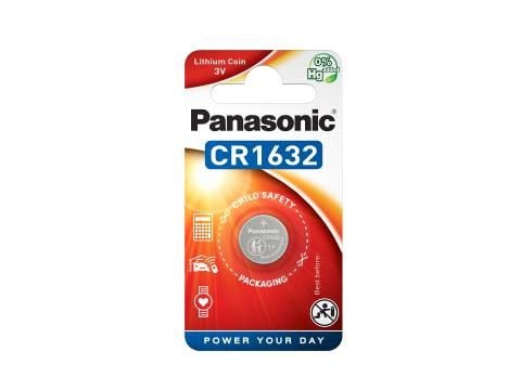 Panasonic CR-1632EL/1B - Batteri CR1632 - Li - 140 mAh