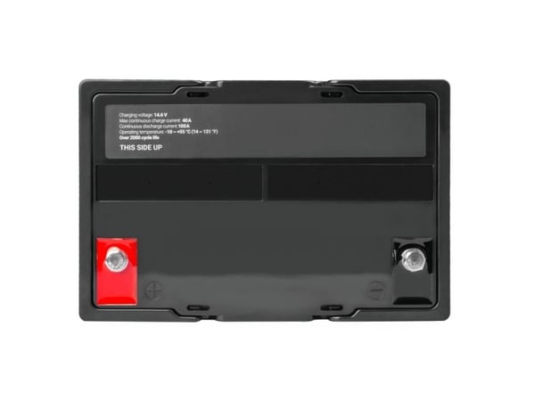 Green Cell CAV12, Lithium Iron Phosphate (LiFePO4), 80 Ah, 12 V, Bil, 168 mm, 260 mm