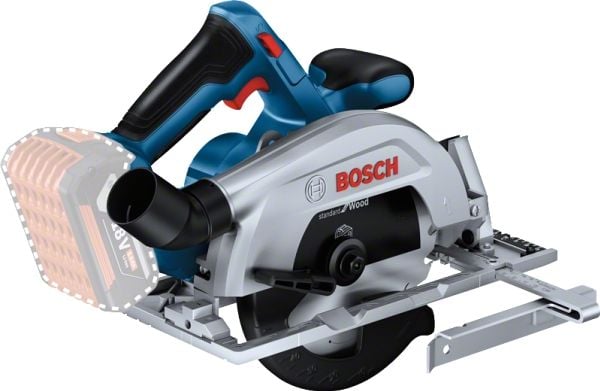 Bosch GKS 18V-57-2 Professional - Sirkelsag - trådløs - 165 mm - uten batteri - 18 V - SOLO