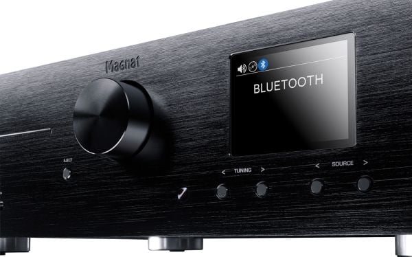 Magnat MC 400 sort CD-spiller, internettradio, DAB+, FM, nettverksspiller, BT