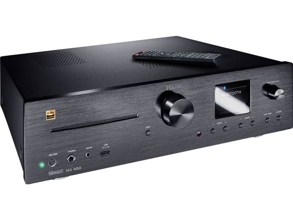 Magnat MC 400 sort CD-spiller, internettradio, DAB+, FM, nettverksspiller, BT