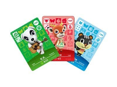 Nintendo amiibo Animal Crossing - Ekstra videospillkortsett for spillkonsoll - for New Nintendo 3DS, New Nintendo 3DS XL; Nintendo Switch, Nintendo...