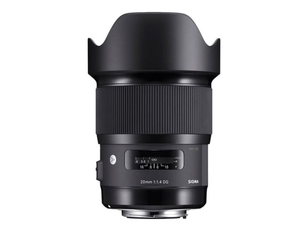Sigma 20mm F1.4 DG HSM A, vidvinkelobjektiv, 15/11, Leica L, autofokus