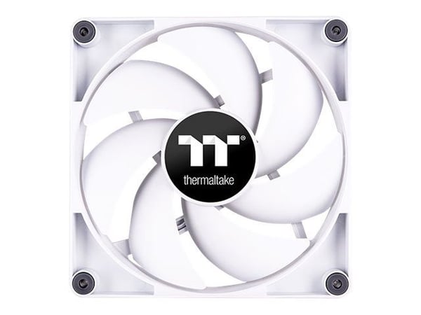 Thermaltake CT120 - Kabinettvifte - 120 mm - hvit (en pakke 2)