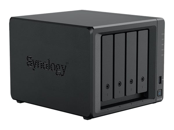 Synology Disk Station DS423+ - NAS-server - 4 fack - SATA 6Gb/s - RAID 0, 1, 5, 6, 10, JBOD - RAM 2 GB - Gigabit Ethernet - iSCSI support