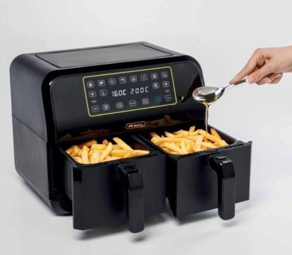 Ariete 4623/00, Varmluftsfrityr, 8 l, 3,4 kg, 35 °C, 200 °C, 60 min