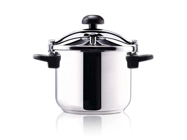 Taurus Classic Moments 6L, 6 L, Keramikk, Gass, Induksjon, Forseglet plate, Rustfritt stål, Rustfritt stål, Svart