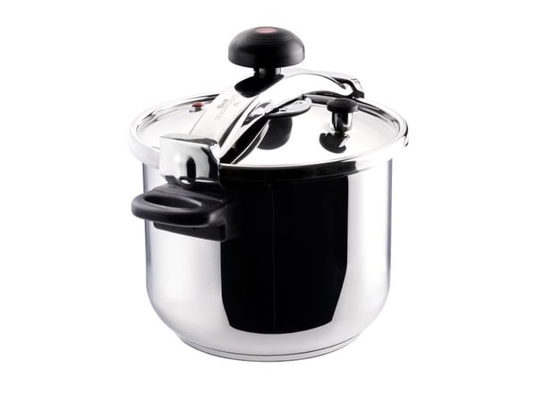 Taurus Classic Moments 6L, 6 L, Keramikk, Gass, Induksjon, Forseglet plate, Rustfritt stål, Rustfritt stål, Svart