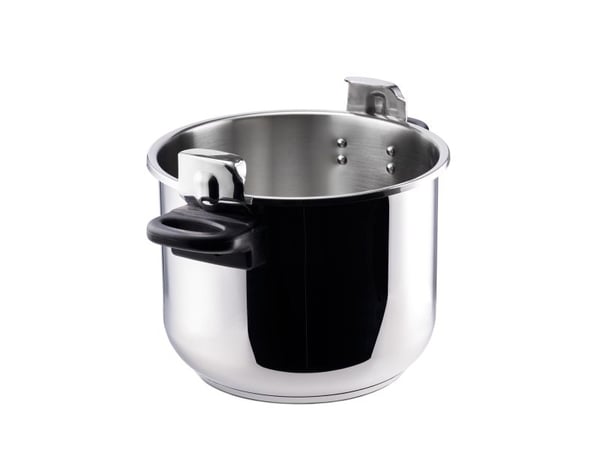 Taurus Classic Moments 6L, 6 L, Keramikk, Gass, Induksjon, Forseglet plate, Rustfritt stål, Rustfritt stål, Svart