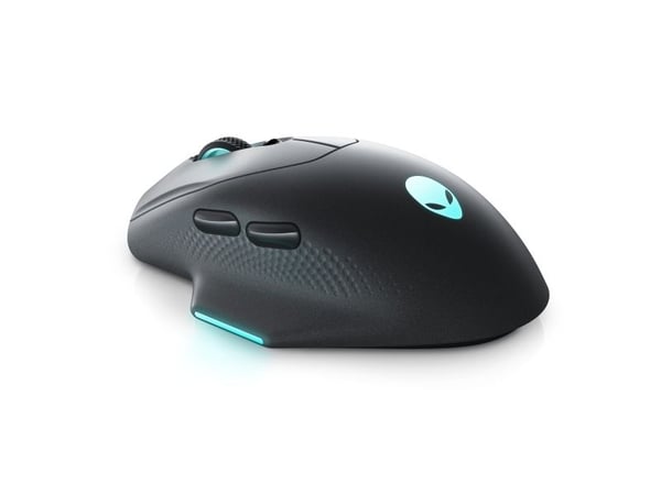 Alienware AW620M, Oikeakätinen, Optinen, RF Wireless + USB Type-C, 26000 DPI, Musta