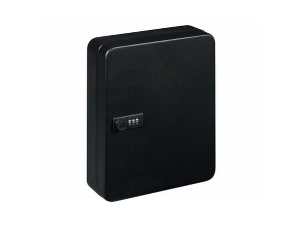 Yale YKB/540/CB2, Veggmonterbar safe, Sort, Kode, Nøkkel, Metall, Vegg, Nøkkel