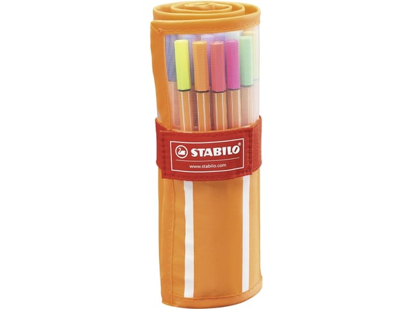 Stabilo Fineliner rullesett 30 farger 8830-2 - WIKR-1038721