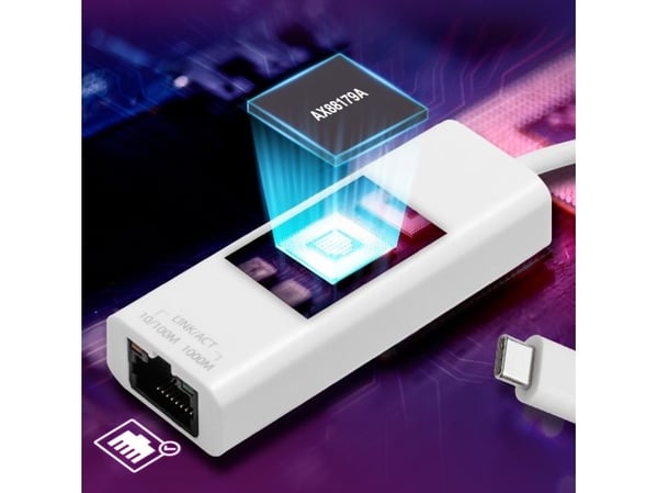 Edimax EU-4306C - Nettverksadapter - USB-C 3.1 - Gigabit Ethernet