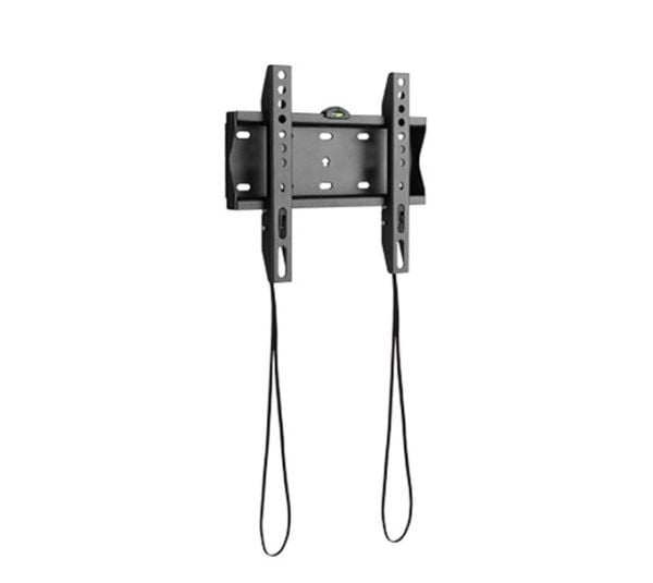 Gembird WM-42F-01 - Monteringssett (veggmontering) - for TV - fast - stål - finteksturert svart - skjermstørrelse: 23"-42"