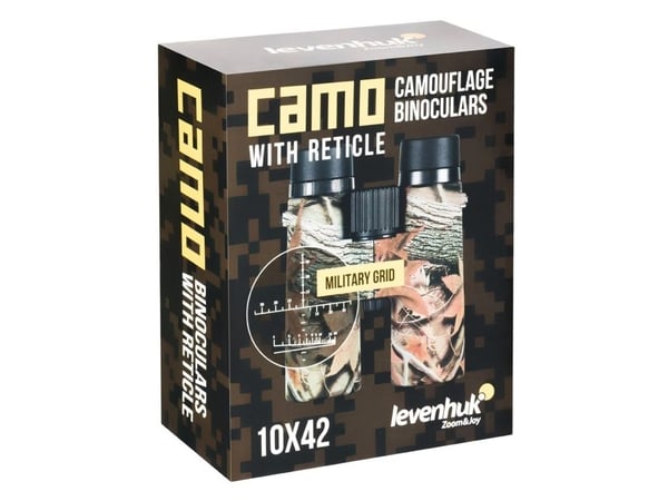 Levenhuk Camo 10x42 kikare med riktpunkt