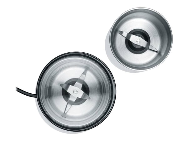 Graef CM 102, Jauhatusterä, 85 g, Musta, Hopea, Muovi, Ruostumaton teräs, 200 W, 230 V