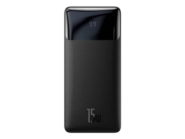 Baseus Bipow, 10000 mAh, Lithium Polymer (LiPo), 15 W, Sort