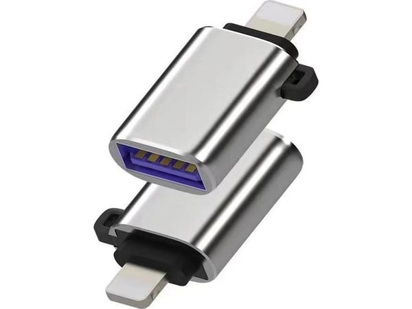 MicroConnect - Lightning-adapter - Lightning hane till USB typ A hona - silver