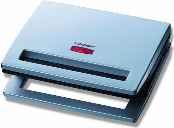 Cloer 6219 - Sandwich brødrister - 900 W - krom