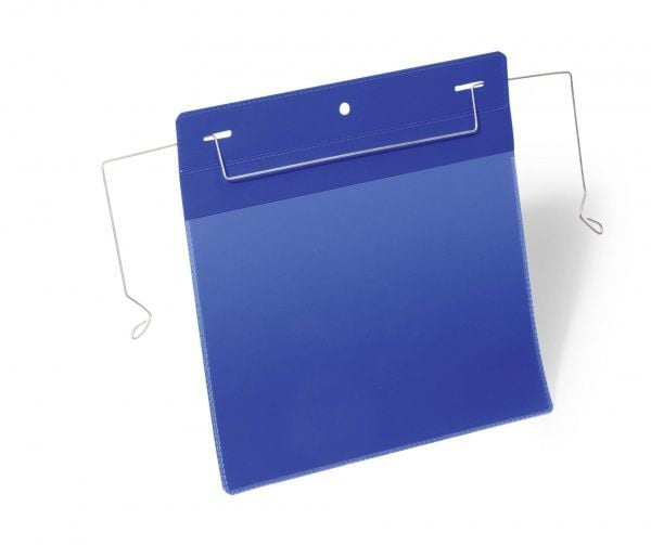 Durable 1752, Blå, Transparent, Polypropylen (PP), 1 kort, A5, 223 x 218 mm, 50 styck