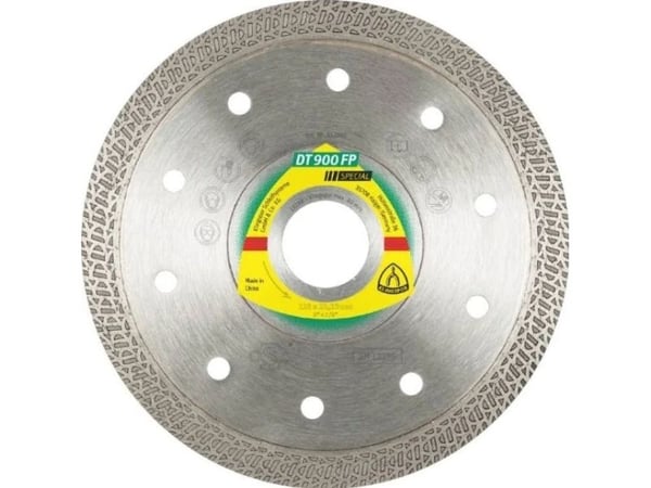 KLINGSPOR TURBO-DIAMANTBLAD 125 mm x 1,4 mm x 22,2 mm SPEZIAL DT900FP GRES, KERAMISK