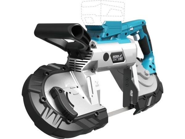 DEDRA DED6902, 12,7 cm, 45°, Sort, Blå, Hvit, LED, 18 V