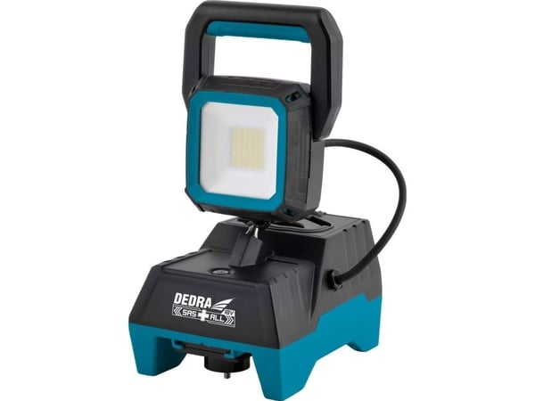 Dedra lampe arbeidslampe 18V 15W 1600 lm