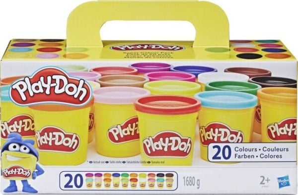 Play-Doh Super Color-paketti 20 kpl:n pakkaus