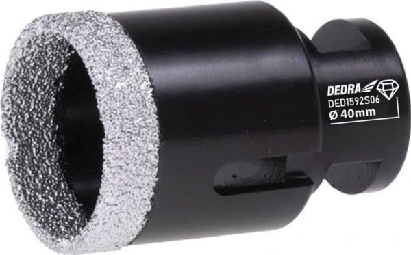 Dedra Diamantkrone Vakuumloddet M14 38mm Dedra Diamantkrone Vakuumloddet M14 38mm