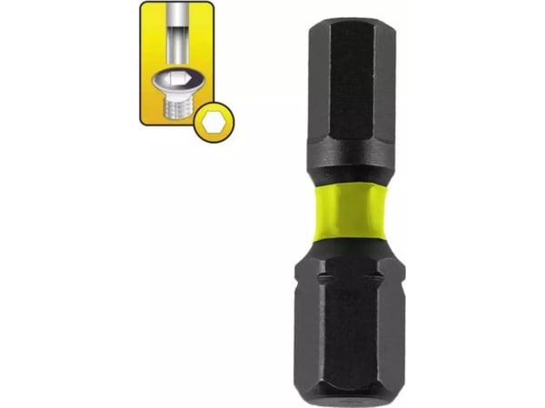 Dedra kuusiokolo ruuvimeisseleitä H4x25mm, 2kpl läpipainopakkaus