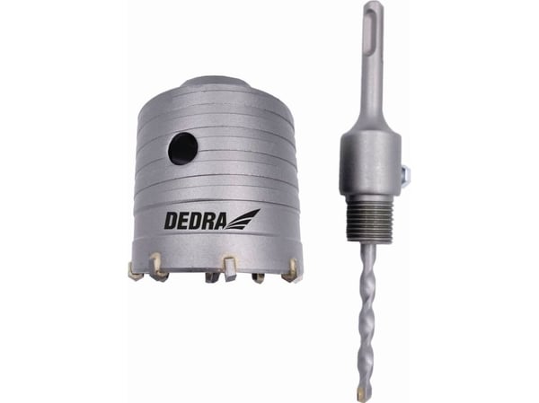 Dedra borrkrona 65 mm HM för SDS+ Dedra borrkrona 65 mm HM för SDS+