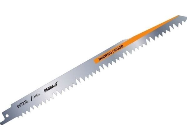 Dedra stikksagblad 240/215 mm til tre, HCS, 2 stk