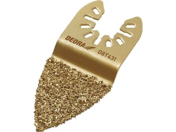 Dedra skjæresag-/boreblad for keramikk, dybde 35 mm, hardmetallbelagt