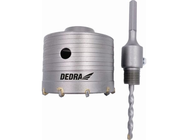 Dedra kronebor 100 mm HM med HEX-feste Dedra kronebor 100 mm HM med HEX-feste