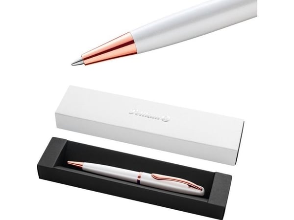 Pelikan Jazz Noble Elegance K36, Klips, Kulepenn som åpnes og lukkes ved vridning, Gjenfyllbar, Blå, 1 stykker, Medium